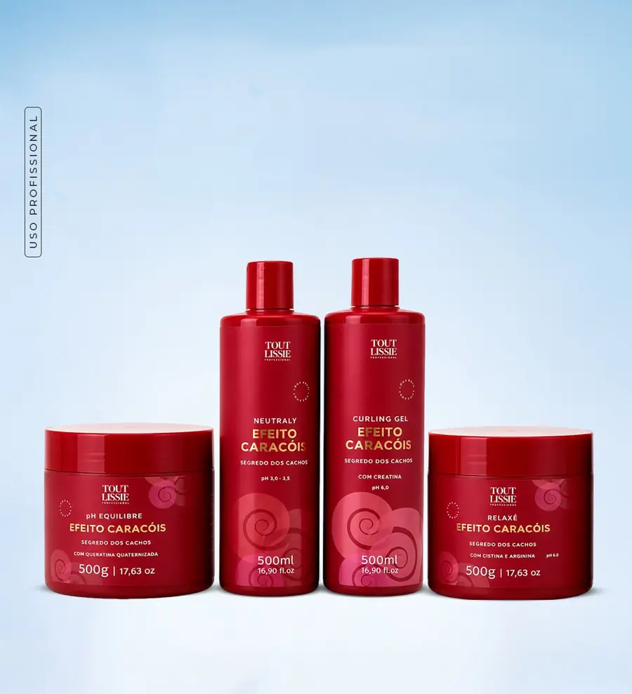 Composição do Kit Efeito Caracóis